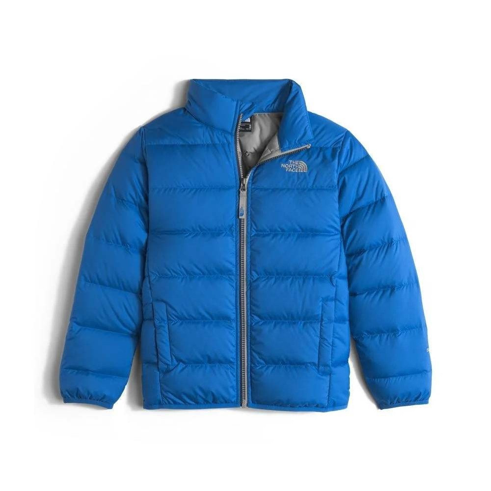 The North Face Boys Andes Down Jacket L 14/16 550 Blue Puffer